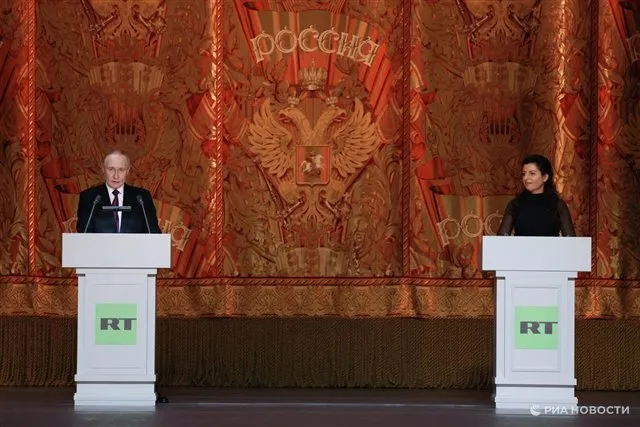 Путин отметил неоценимую роль RT в укреплении мирового порядка и стабильности